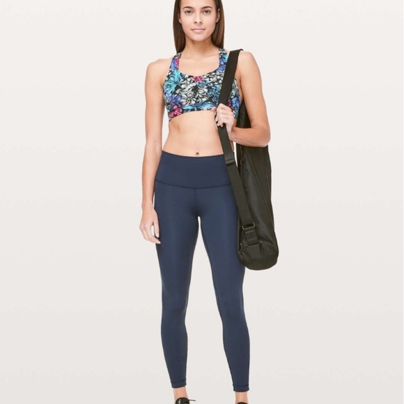 Lululemon Free To Be Serene Bra Nocturnal Floral Multi - Picture 2 of 8